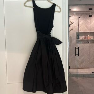 Lauren by Ralph Lauren black dress so flattering!